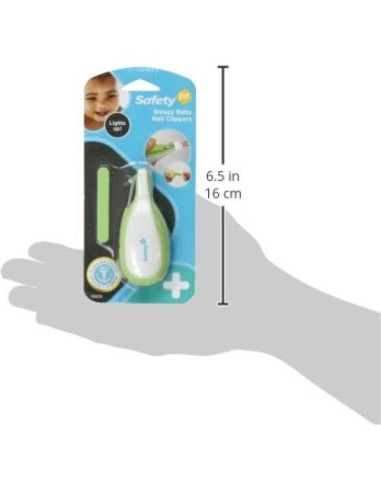 Cortauñas para Bebés Sleepy Safety 1st con Luz LED