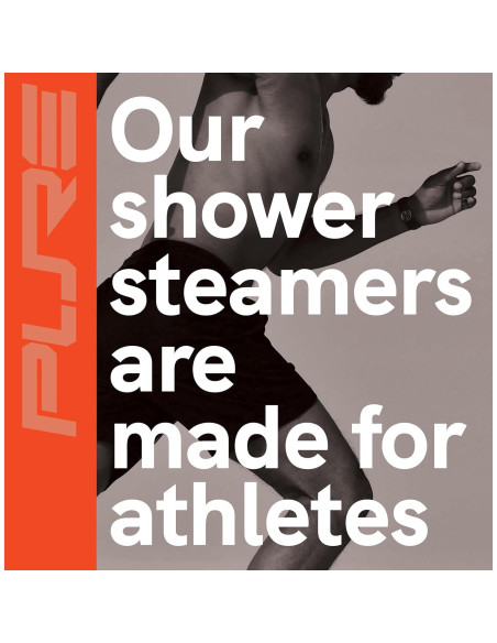 Bombas de Ducha Deportivas Pure Athlete Eucalipto y Mentol