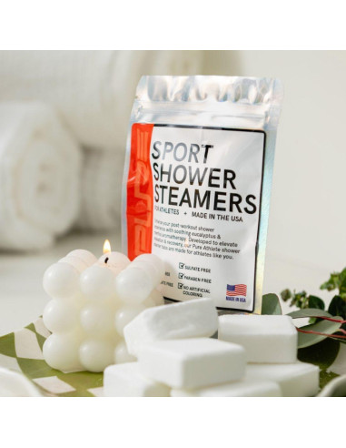 Bombas de Ducha Deportivas Pure Athlete Eucalipto y Mentol