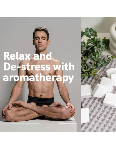 Bombas de Ducha Deportivas Pure Athlete Eucalipto y Mentol