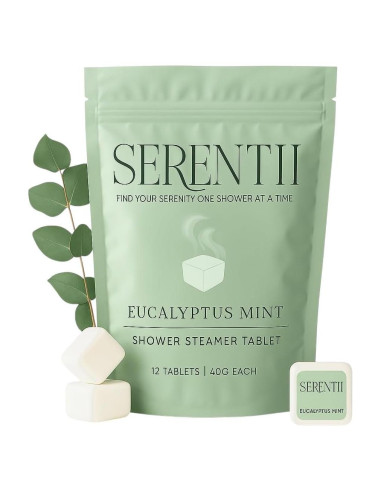 Tabletas de Vapor Aromaterapia Eucalipto Menta - 12 Unidades