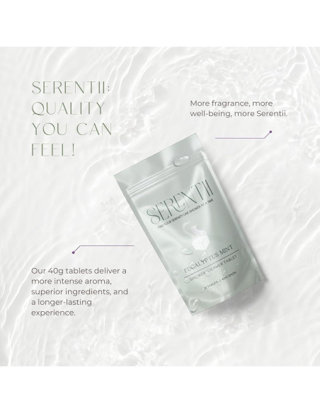 Tabletas de Vapor Aromaterapia Eucalipto Menta - 12 Unidades