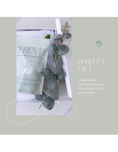 Tabletas de Vapor Aromaterapia Eucalipto Menta - 12 Unidades