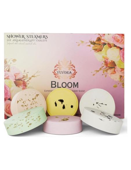 Juego de Pastillas de Ducha Aromaterapia Yuvora - 6 Aromas