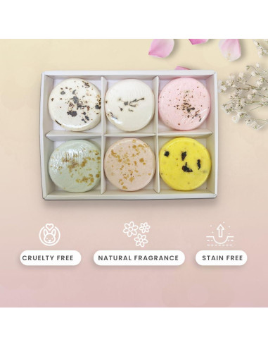 Juego de Pastillas de Ducha Aromaterapia Yuvora - 6 Aromas