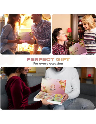 Juego de Pastillas de Ducha Aromaterapia Yuvora - 6 Aromas