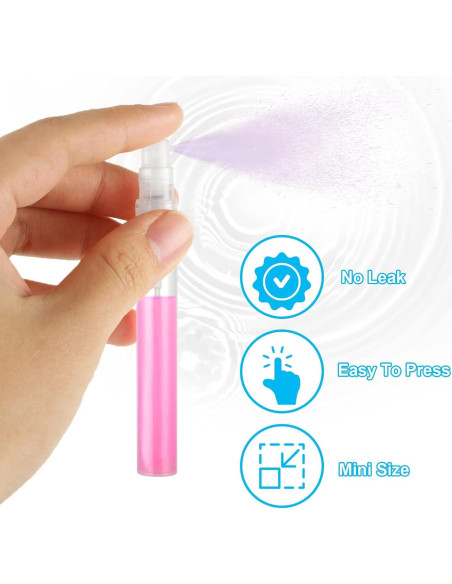 120 Botellas de Spray Rellenables 5ml QTLCOHD para Perfume