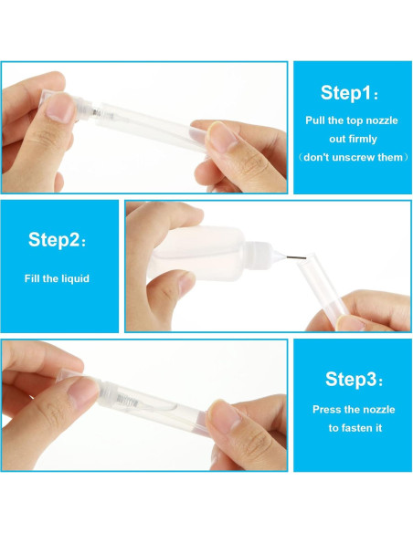 120 Botellas de Spray Rellenables 5ml QTLCOHD para Perfume