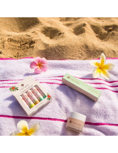 Set de 5 Balsamos Labiales Hanalei - Hidratación con Aceite de Kukui