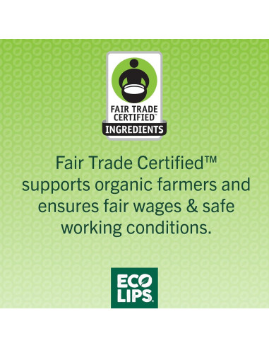 Bálsamo Labial Orgánico Eco Lips Mongo Kiss 7 Pack - Hidratante