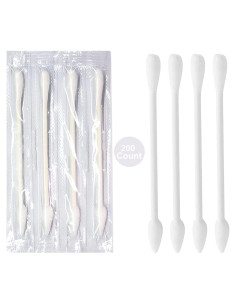 Hisopos de Algodón Doble Punta Le Miju 200 Unidades Viaje