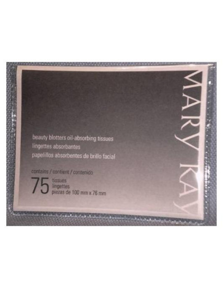 Pañuelos Absorbentes de Aceite Mary Kay - 75 Unidades