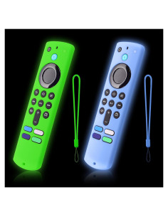 Funda Remota Brillante Verde y Azul para Lenovo FireTV Stick