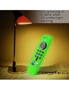 Funda Remota Brillante Verde y Azul para Lenovo FireTV Stick 2