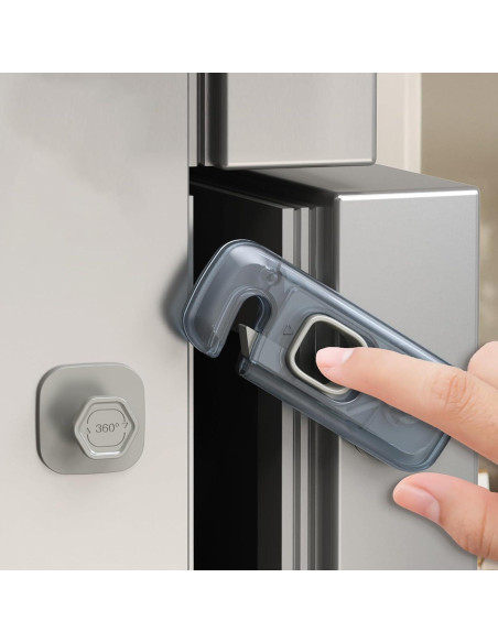 Cerraduras de Seguridad para Refrigerador QYESWHSR - 5 Paquete