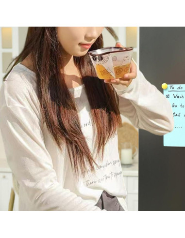 Juego de Tazas Plegables MIUPOO - 4 Piezas, Material PP, 12 cm