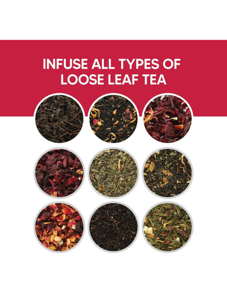 Infusor de Té Corazón HIC de Acero Inoxidable 18/8 4.45 cm