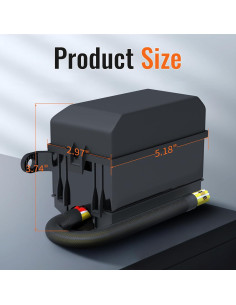 Caja de Relés Joinfworld 12V con Fusibles y Pre-cableado 2