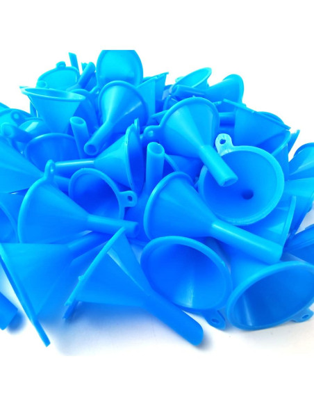 120 Mini Embudos de Plástico GXXMEI para Llenado de Líquidos