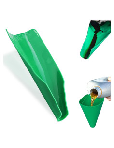 Embudo Flexible Plegable SZTJHN para Aceite 37.1cm Verde
