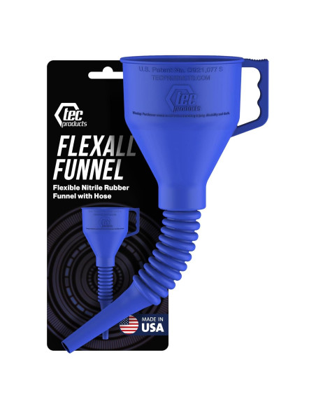 Embudo Flexible Automotriz TEC Products Azul Grande 40.64 cm
