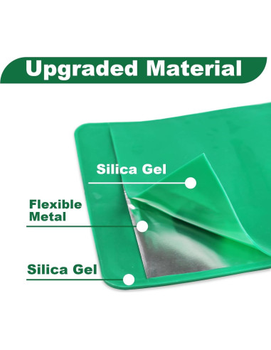 Embudo Flexible Plegable SZTJHN para Aceite 37.1cm Verde