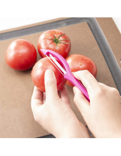 Pelador Serrado Victorinox Rosa Antideslizante 17.5 cm 2