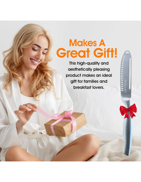 Espátula de Mantequilla Apallas - Acero Inoxidable, 20.32 cm