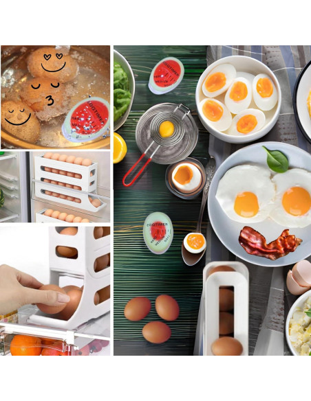 Dispensador Automático de Huevos Volue 30 Huevos 4 Niveles