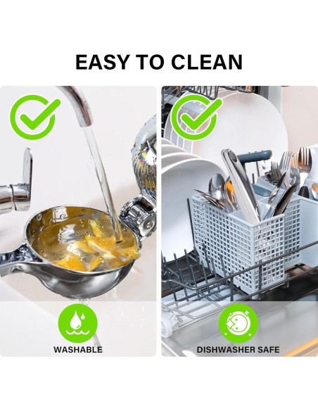 Exprimidor Manual de Limón Vakoo Grande de Metal Anticorrosión