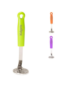 Mini Machacador de Aguacate Xidgets Verde 17.78x5.08cm Acero Inoxidable