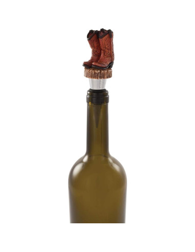 Tapón de Botella Bota de Vaquero Foster & Rye - 12.7 cm