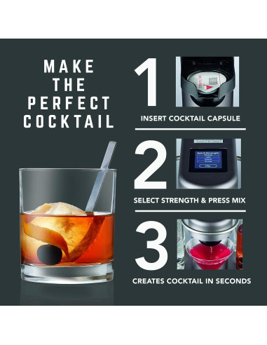 Máquina de Cócteles Bartesian 55300 Premium 3.38L Fácil Limpieza