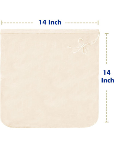 3 PCS Bolsa de Tela para Queso New England Stories 35.56 cm