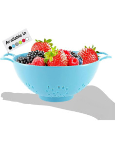 Colador Compacto Meadow Lane 3 Tazas Libre de BPA Azul 2