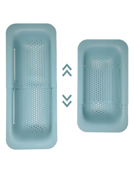 Cesto Colador Expandible Makerstep Verde 49.5x20.3 cm
