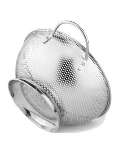 Colador Microperforado DLD de Acero Inoxidable 5L - Apto Lavavajillas