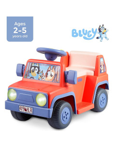 Coche Eléctrico Interactivo Bluey 6V para Niños 2-5 Años 2