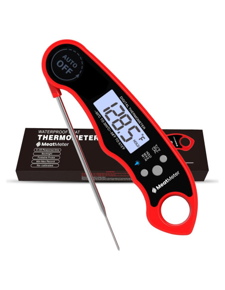 Termómetro Digital de Carne MeatMeter - Lectura Rápida e Impermeable