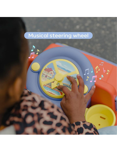 Coche Eléctrico Interactivo Bluey 6V para Niños 2-5 Años