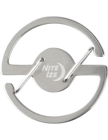 Mosquetón de Llave Medallón Nite Ize Acero Inoxidable