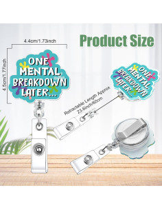 24 Ruedas de Insignia Divertidas Feifeiya Retráctiles Multicolor 2