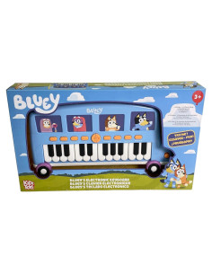 Teclado Electrónico Bluey Bus - Musical para Niños 3+