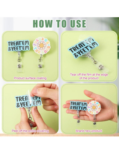 24 Ruedas de Insignia Divertidas Feifeiya Retráctiles Multicolor