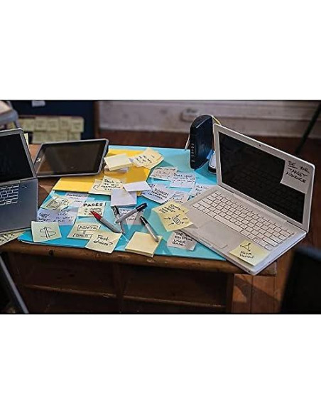 Notas Adhesivas Rayadas Post-it Amarillo 7.62x7.62 cm 12 Blocs