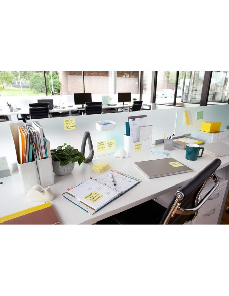 Notas Super Adhesivas Post-it 7.6x7.6 cm Amarillo Canario 6 Bloc