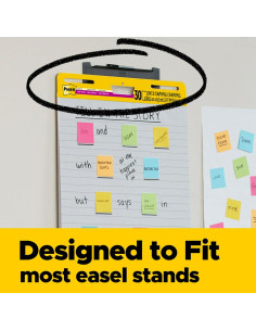 Post-it Super Sticky Easel Pad 63.5x76.2 cm Blanco Rayado 2 Pads 2