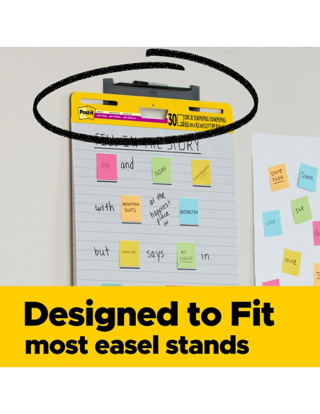 Post-it Super Sticky Easel Pad 63.5x76.2 cm Blanco Rayado 2 Pads Post-it Super Sticky Easel Pad 63.5x76.2 cm Blanco Rayado 2 Pads