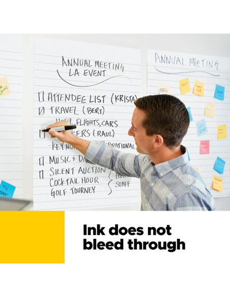 Post-it Super Sticky Easel Pad 63.5x76.2 cm Blanco Rayado 2 Pads Post-it Super Sticky Easel Pad 63.5x76.2 cm Blanco Rayado 2 Pads