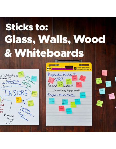 Post-it Super Sticky Easel Pad 63.5x76.2 cm Blanco Rayado 2 Pads Post-it Super Sticky Easel Pad 63.5x76.2 cm Blanco Rayado 2 Pads